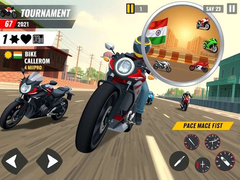 Rapid Rider Pro tournament event with Indian players competing